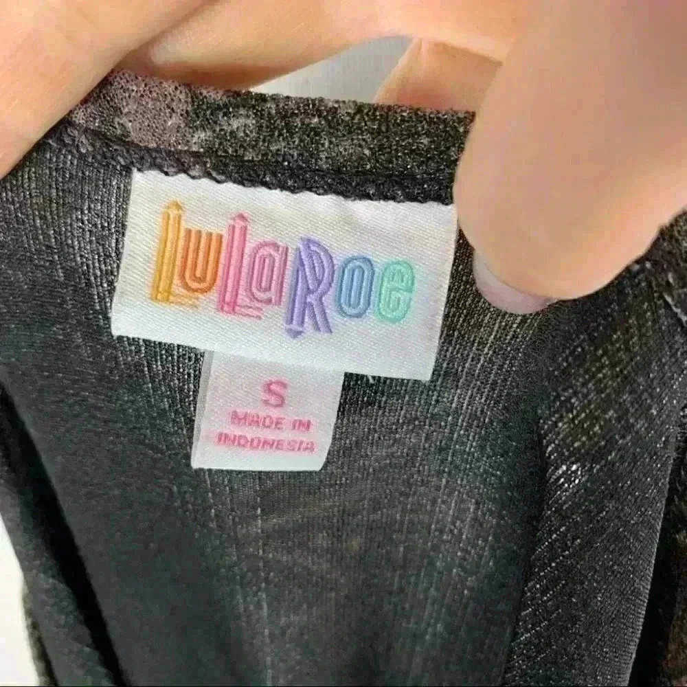 Lularoe Womens Nicole dress size S brown midi - Picture 10 of 13